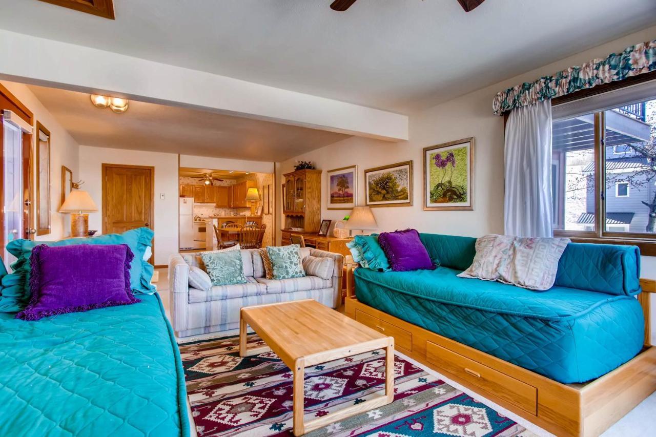Ski-In Ski-Out Studio Private Balcony & Fireplace Condo クレスティド・ビュート エクステリア 写真