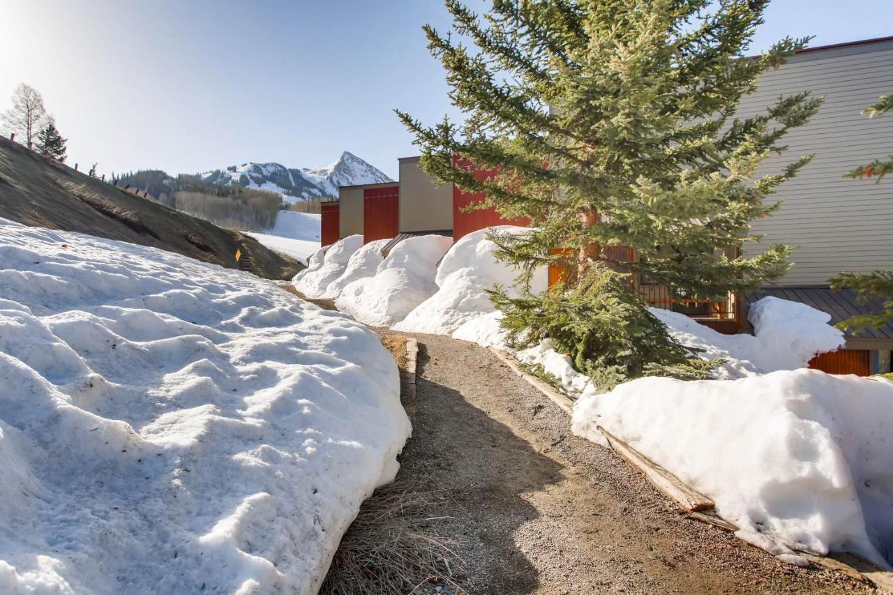 Ski-In Ski-Out Studio Private Balcony & Fireplace Condo クレスティド・ビュート エクステリア 写真