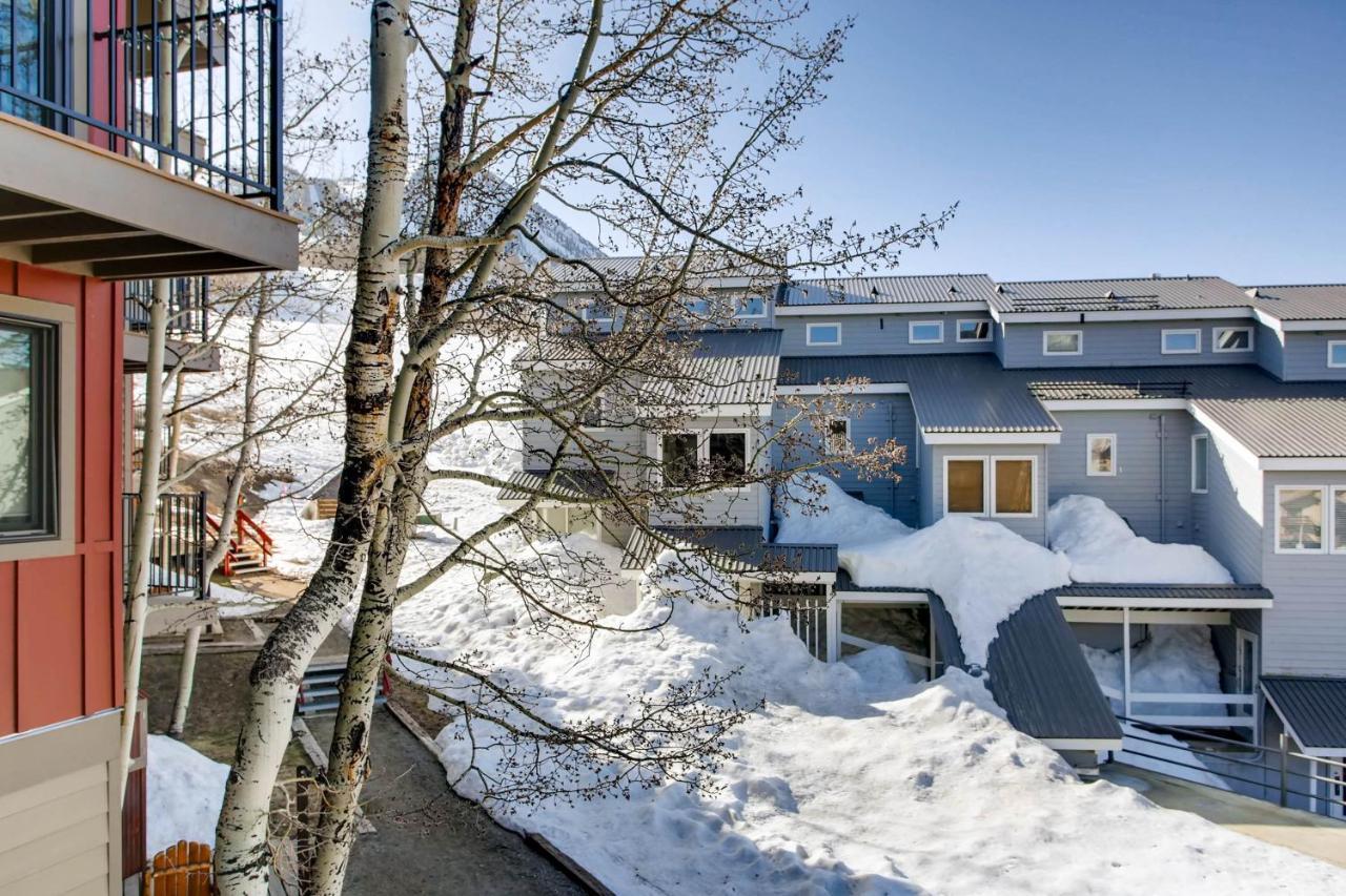Ski-In Ski-Out Studio Private Balcony & Fireplace Condo クレスティド・ビュート エクステリア 写真