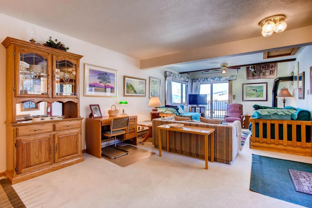 Ski-In Ski-Out Studio Private Balcony & Fireplace Condo クレスティド・ビュート エクステリア 写真